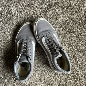 Gray Vans Sz 8.5